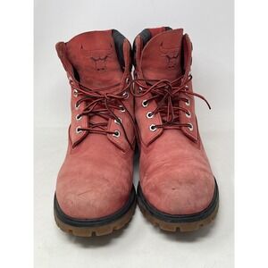 Timberland x NBA Chicago Bulls Boots Red  Size 10 M